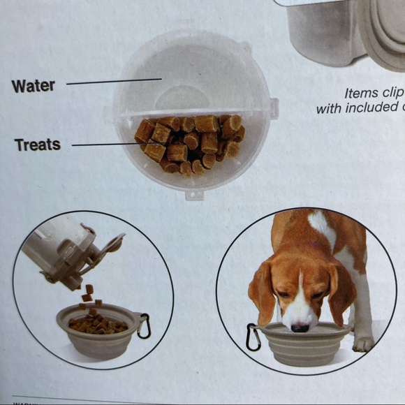 Brookstone Pet Travel Set - Picture 2 of 2